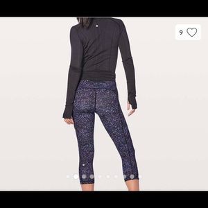 Lululemon speed up crop galaxy